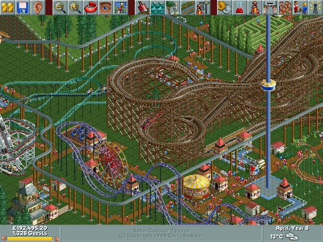 roller coaster tycoon 1