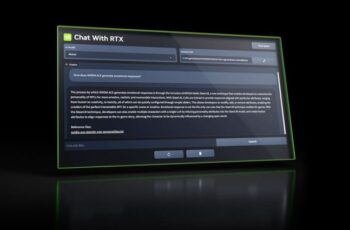 Nvidia стартира “Чат с RTX” за локалн чат с изкуствен интелект