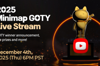 Събитието на живо на Minimap за Игра на годината за 2025 ще се проведе на 5 декември в 4 сутринта българско време.